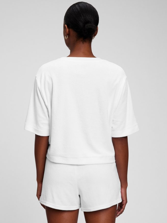 Handduk Terry Boxy Cropped T-shirt