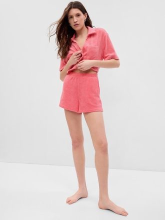 Handduksfrottéshorts