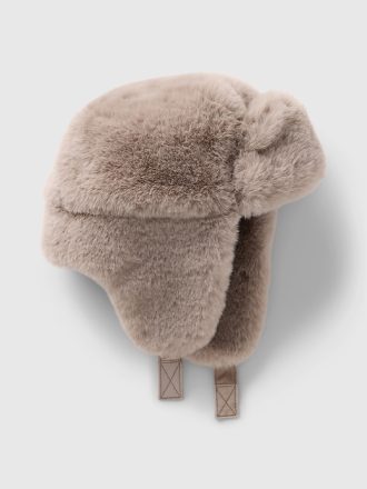Hatt för konstpälsfångare för barn