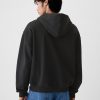 Heavyweight Athletic Logo hoodie med full dragkedja