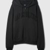 Heavyweight Athletic Logo hoodie med full dragkedja