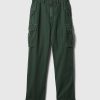 Herringbone Utility Cargo Pants