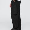 Herringbone Utility Cargo Pants
