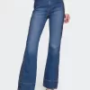 High Rise '70-tals flare jeans