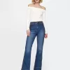 High Rise '70-tals flare jeans