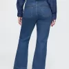 High Rise '70-tals flare jeans