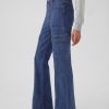 High Rise 70-tal Flare Cargo Jeans