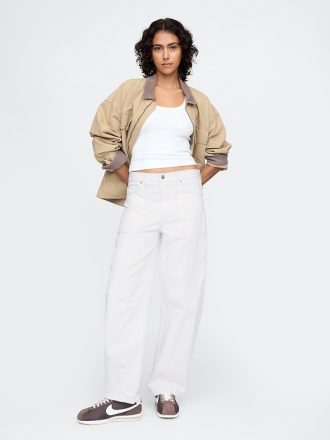 High Rise Barrel Carpenter-jeans