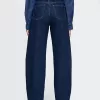 High Rise Barrel Jeans