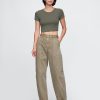 High Rise Barrel Jeans
