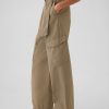 High Rise Cargo Baggy byxor