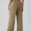 High Rise Cargo Baggy byxor