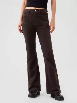 High Rise Corduroy 70-tal Flare Pants