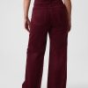 High Rise Corduroy Stride vidbensbyxor