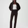 High Rise Corduroy Vintage Slim Pants