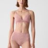High Rise Floral Lace Brief