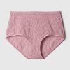 High Rise Floral Lace Brief