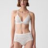 High Rise Floral Lace Brief