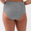 High Rise Gingham bikinibotten