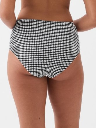 High Rise Gingham bikinibotten