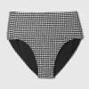 High Rise Gingham bikinibotten