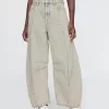 High Rise Horseshoe Jeans