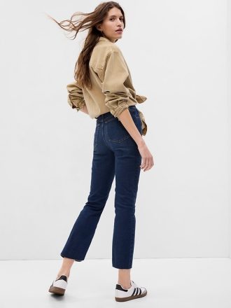 High Rise Kick Fit-jeans