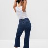 High Rise Kick Fit-jeans
