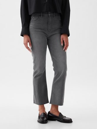High Rise Kick Fit-jeans