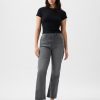 High Rise Kick Fit-jeans