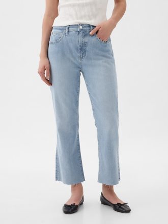 High Rise Kick Fit-jeans