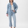High Rise Kick Fit-jeans