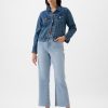 High Rise Kick Fit-jeans