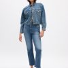 High Rise Kick Fit-jeans