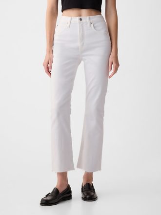High Rise Kick Fit-jeans
