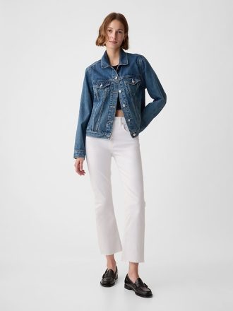 High Rise Kick Fit-jeans