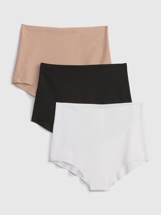High Rise No-Show Cheeky (3-pack)