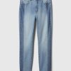 High Rise Patchwork Vintage Slim Jeans