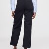 High Rise Stride Wide Leg Ankel Khakis
