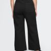High Rise Stride Wide Leg Ankel Khakis