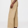 High Rise Stride Wide Leg Ankel Khakis