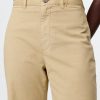 High Rise Stride Wide Leg Ankel Khakis