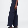 High Rise Stride Wide Leg Ankel Khakis