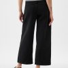 High Rise Stride wide-leg ankel jeans