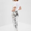 High Rise Vegan Leather Cheeky Straight Pants