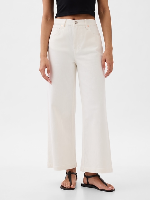 High Stride wide-leg ankel jeans High Stride wide-leg ankel jeans