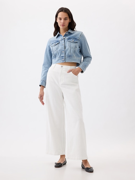 High Stride wide-leg ankel jeans High Stride wide-leg ankel jeans