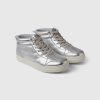 High-Top Metallic Sneakers för barn