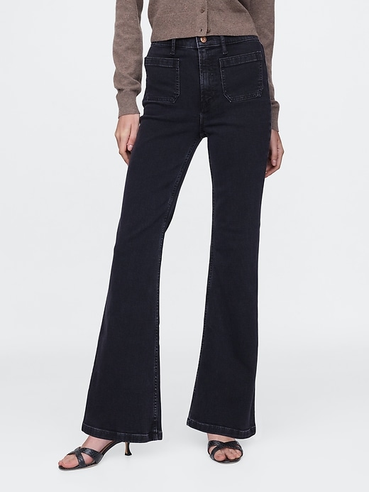 Höga 70-tals flare jeans Höga 70-tals flare jeans
