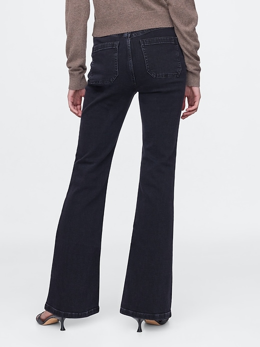 Höga 70-tals flare jeans Höga 70-tals flare jeans